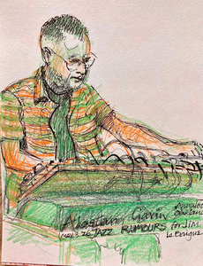Alastair Gavin, Sketch by Annalou